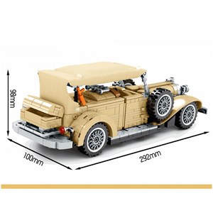 لگو تکنیک ماشین کلاسیک مدل Lincoln Klassieke Vintage Auto Technische Bouwsteen Kb V12_اسباب بازی